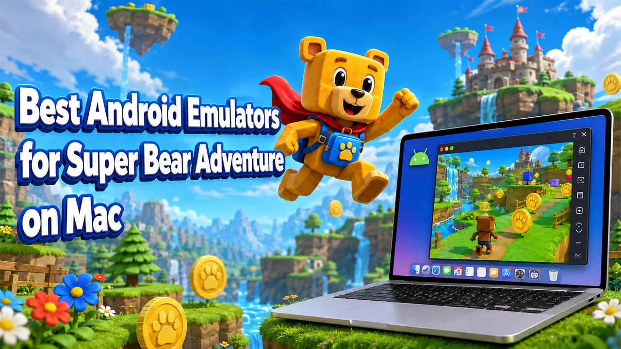 Best Android Emulators for Super Bear Adventure on Mac