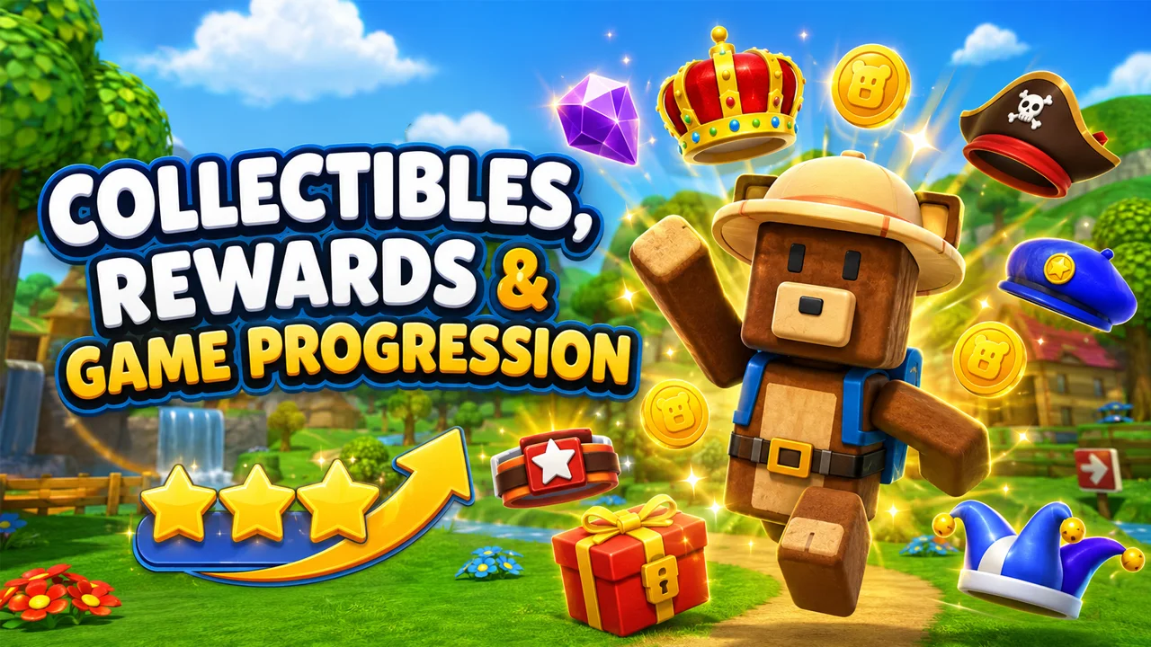 Collectibles, Rewards, and Game Progression