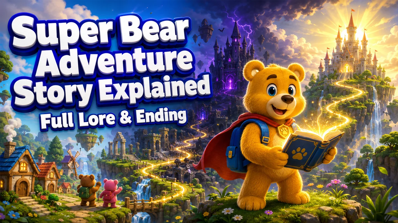 Super Bear Adventure Story Explained – Full Lore & Ending