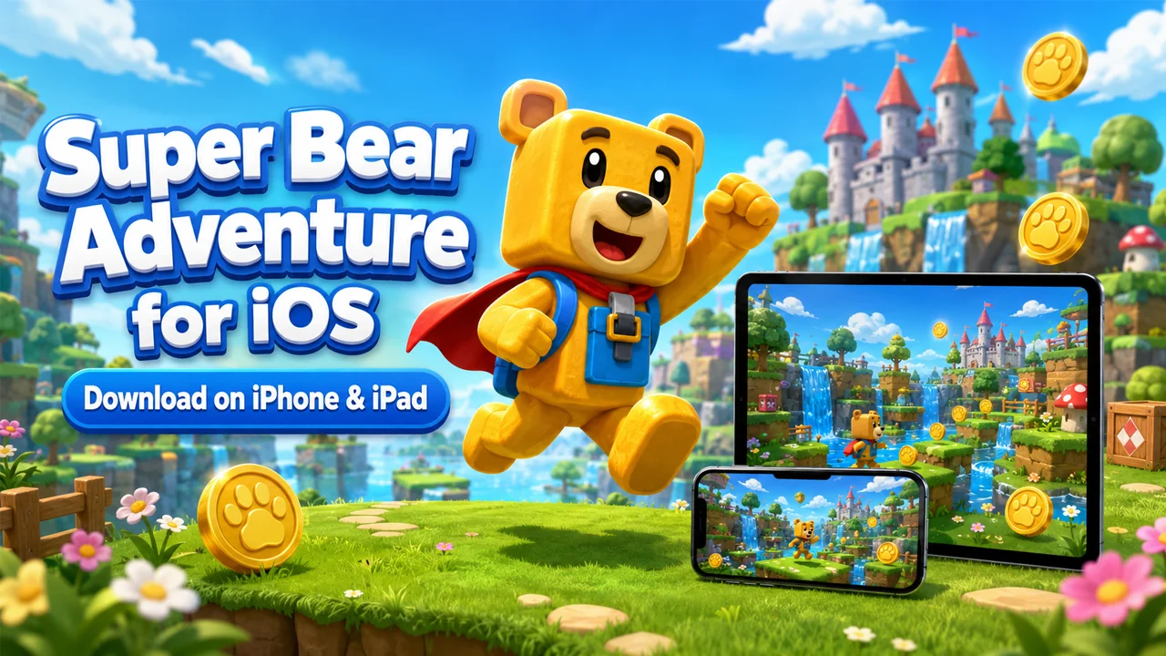 Super Bear Adventure for iOS – Download on iPhone & iPad